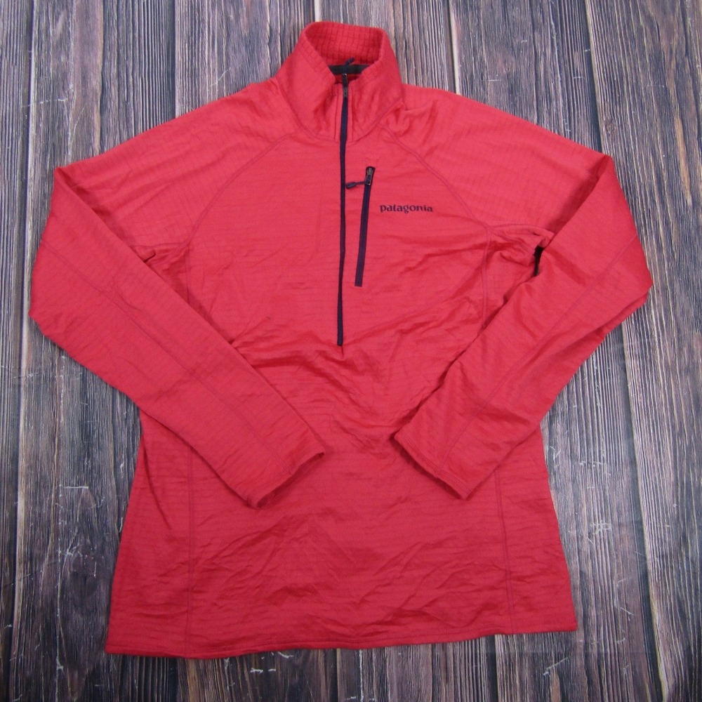 Patagonia Red Half-Zip Pullover
